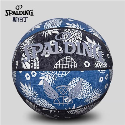 斯伯丁(SPALDING) 77-033Y 篮球 7号篮球 室内室外PU篮球 1颗